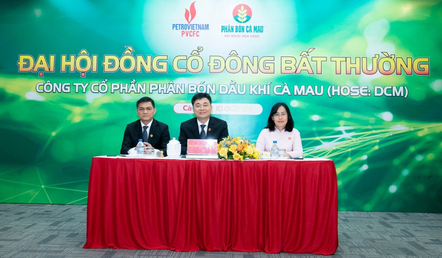Phân bón Cà Mau tổ chức Họp Đại hội Cổ đông bất thường Phân bón Cà Mau tổ chức Họp Đại hội Cổ đông bất thường
