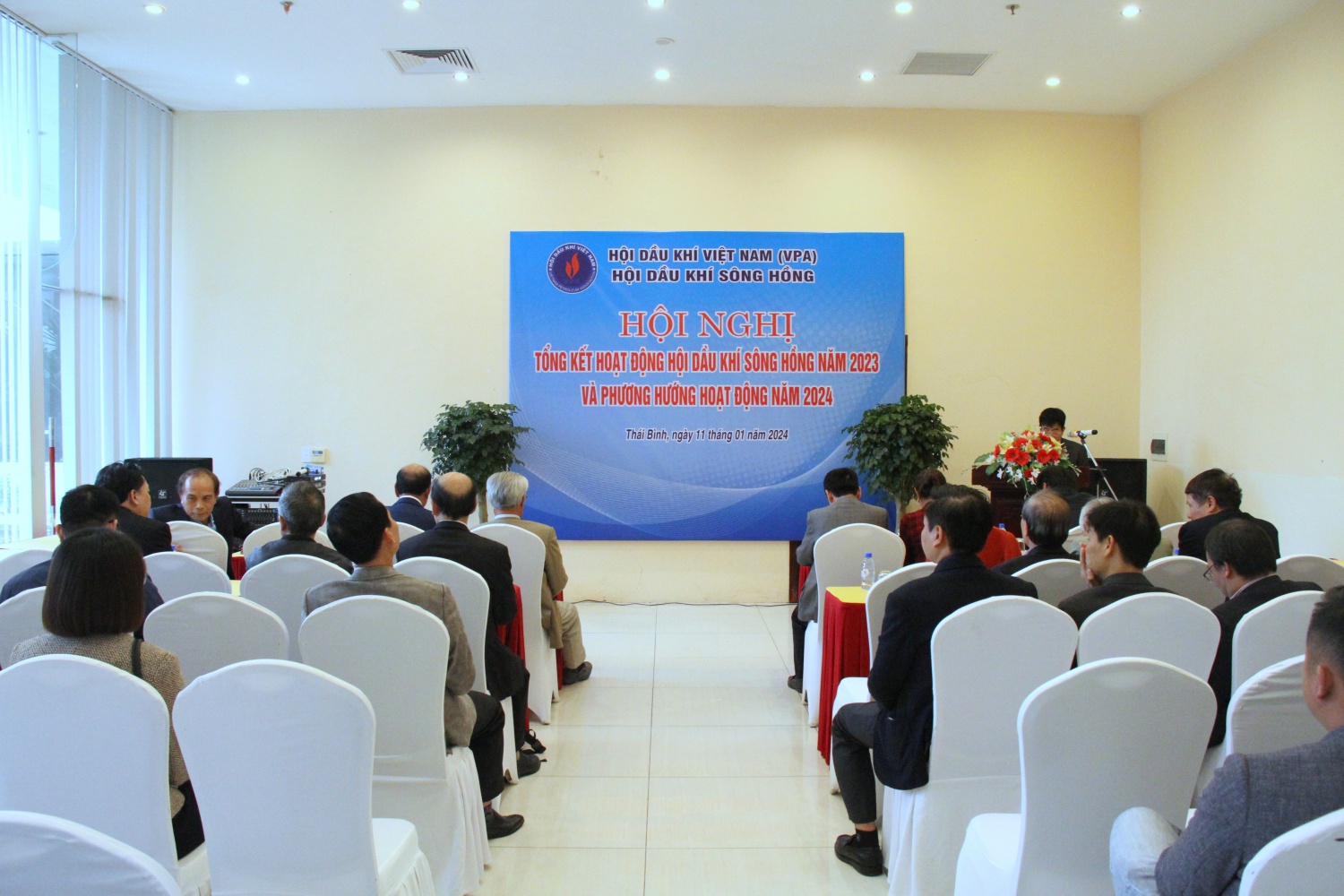 Hội Dầu khí Sông Hồng tổng kết hoạt động năm 2023 Hội Dầu khí Sông Hồng tổng kết hoạt động năm 2023