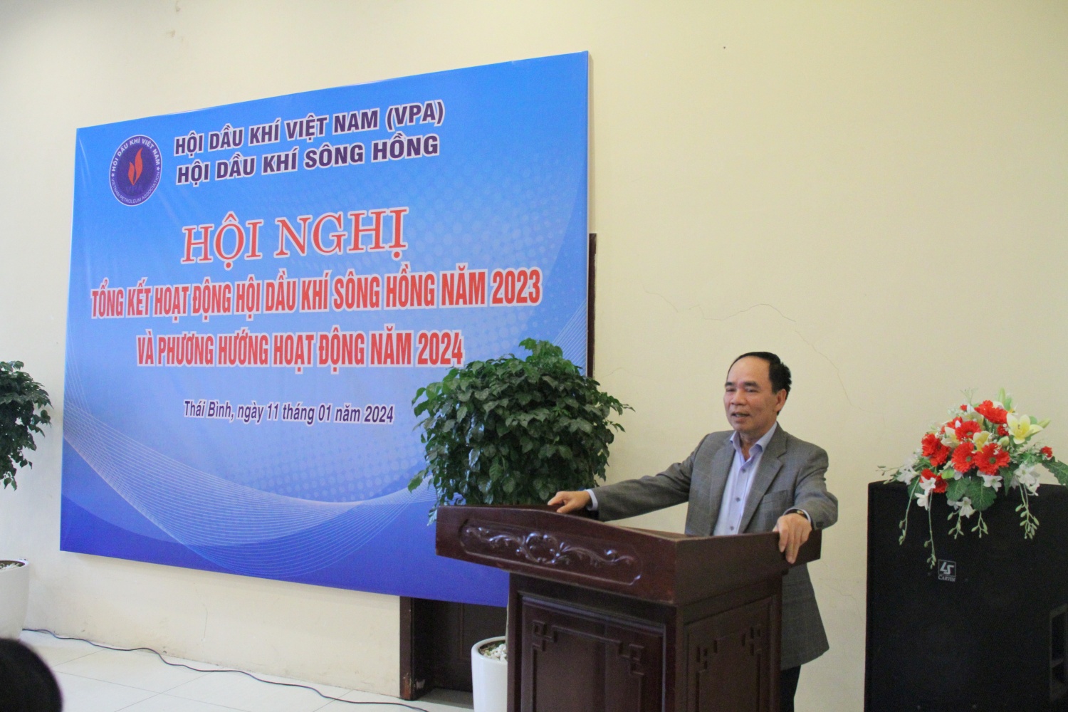 Hội Dầu khí Sông Hồng tổng kết hoạt động năm 2023 Hội Dầu khí Sông Hồng tổng kết hoạt động năm 2023