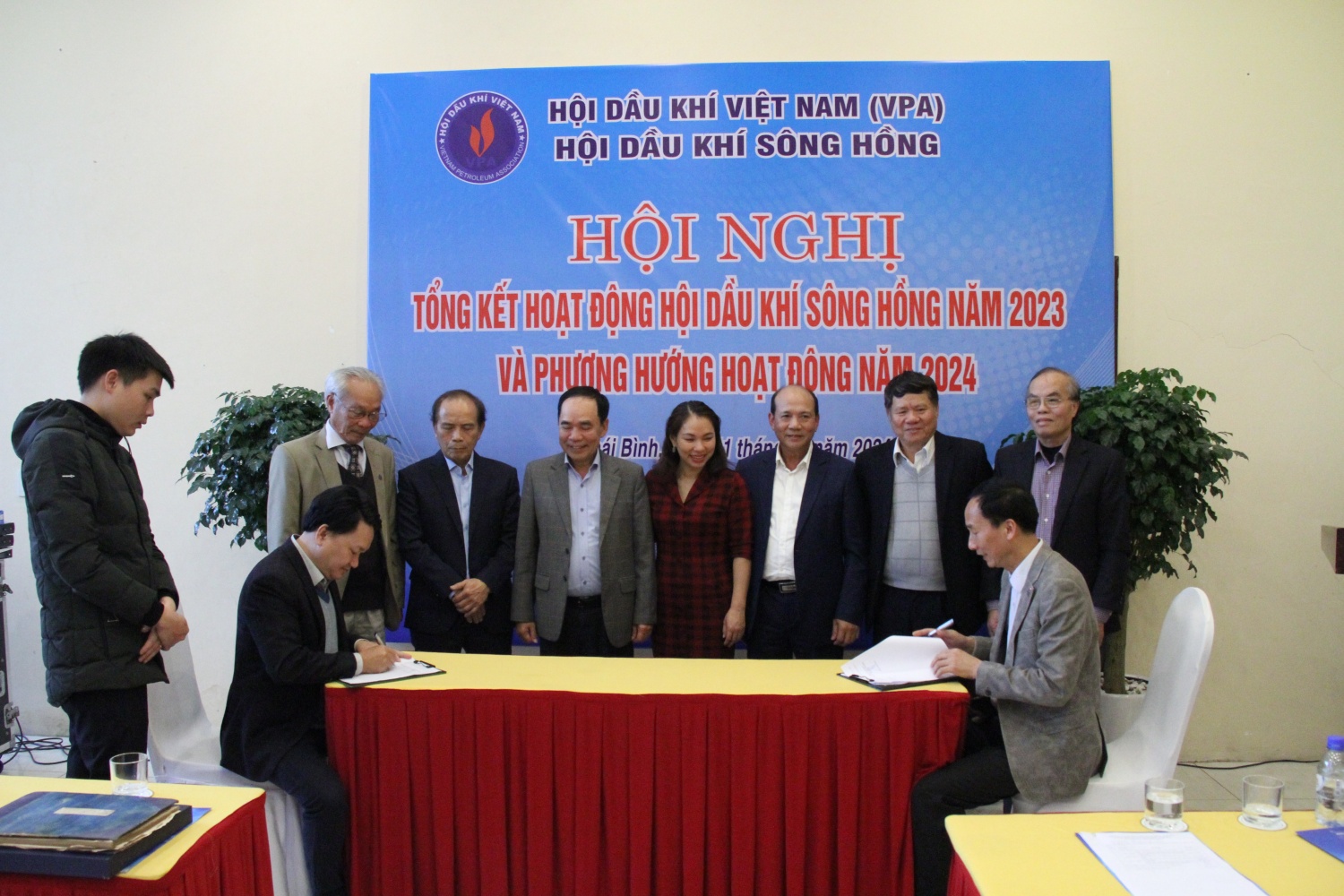 Hội Dầu khí Sông Hồng tổng kết hoạt động năm 2023 Hội Dầu khí Sông Hồng tổng kết hoạt động năm 2023
