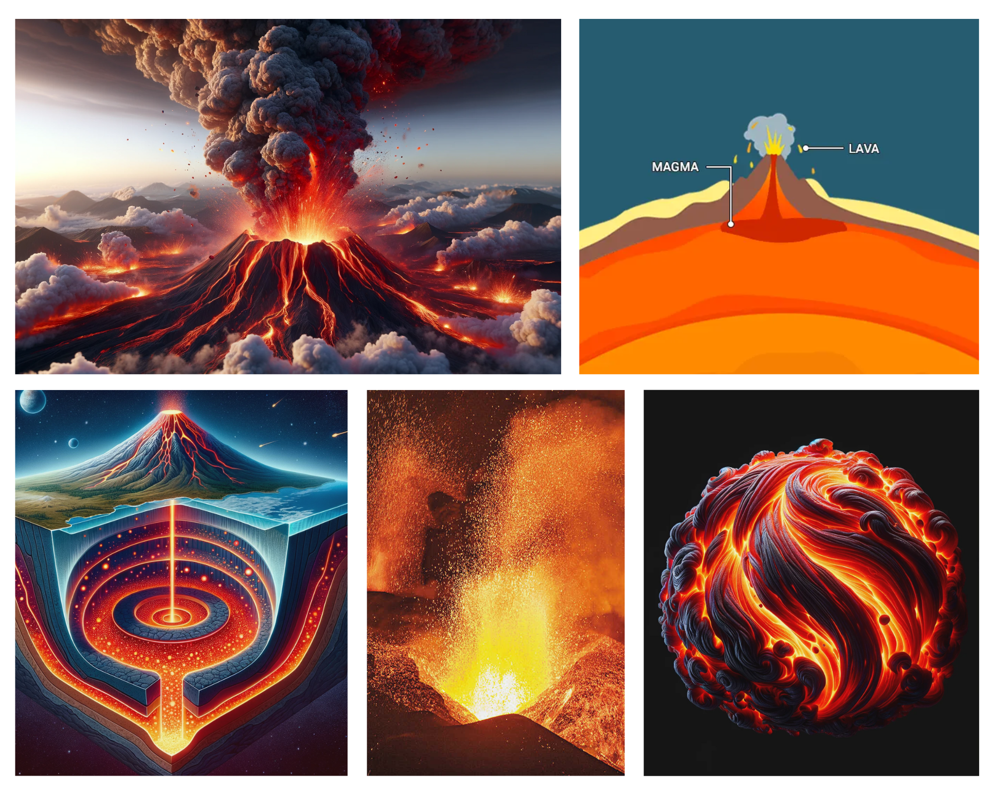 Magma: Nguồn năng lượng địa nhiệt vô tận Magma: Nguồn năng lượng địa nhiệt vô tận