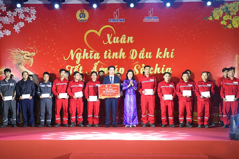 “Xuân nghĩa tình dầu khí - Tết ấm áp sẻ chia