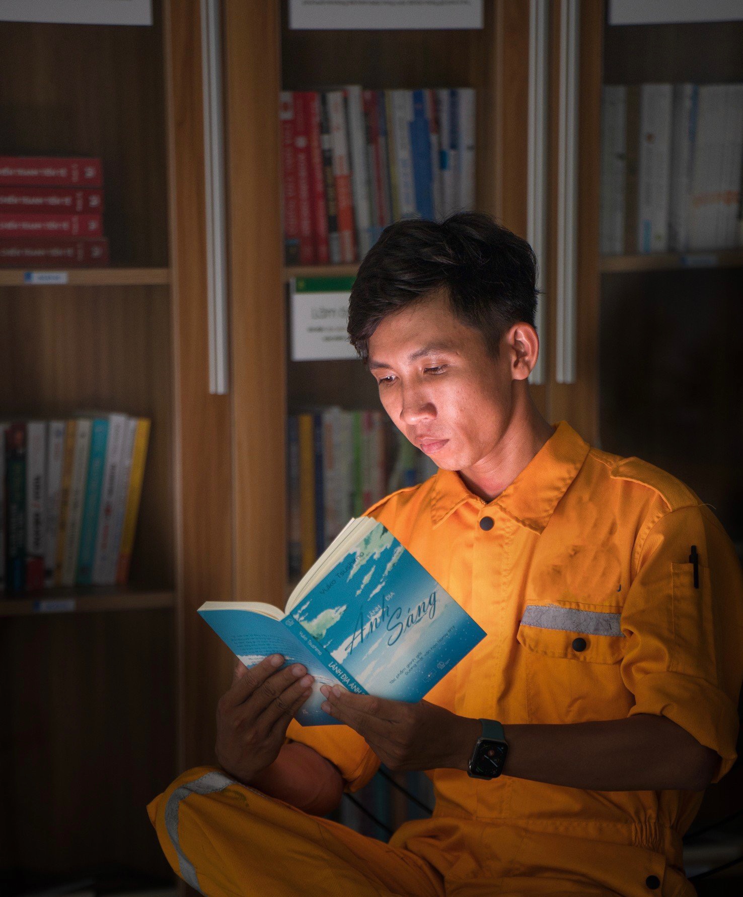 Hình 1. Văn hoá đọc được phát triển mạnh mẽ tại KCM