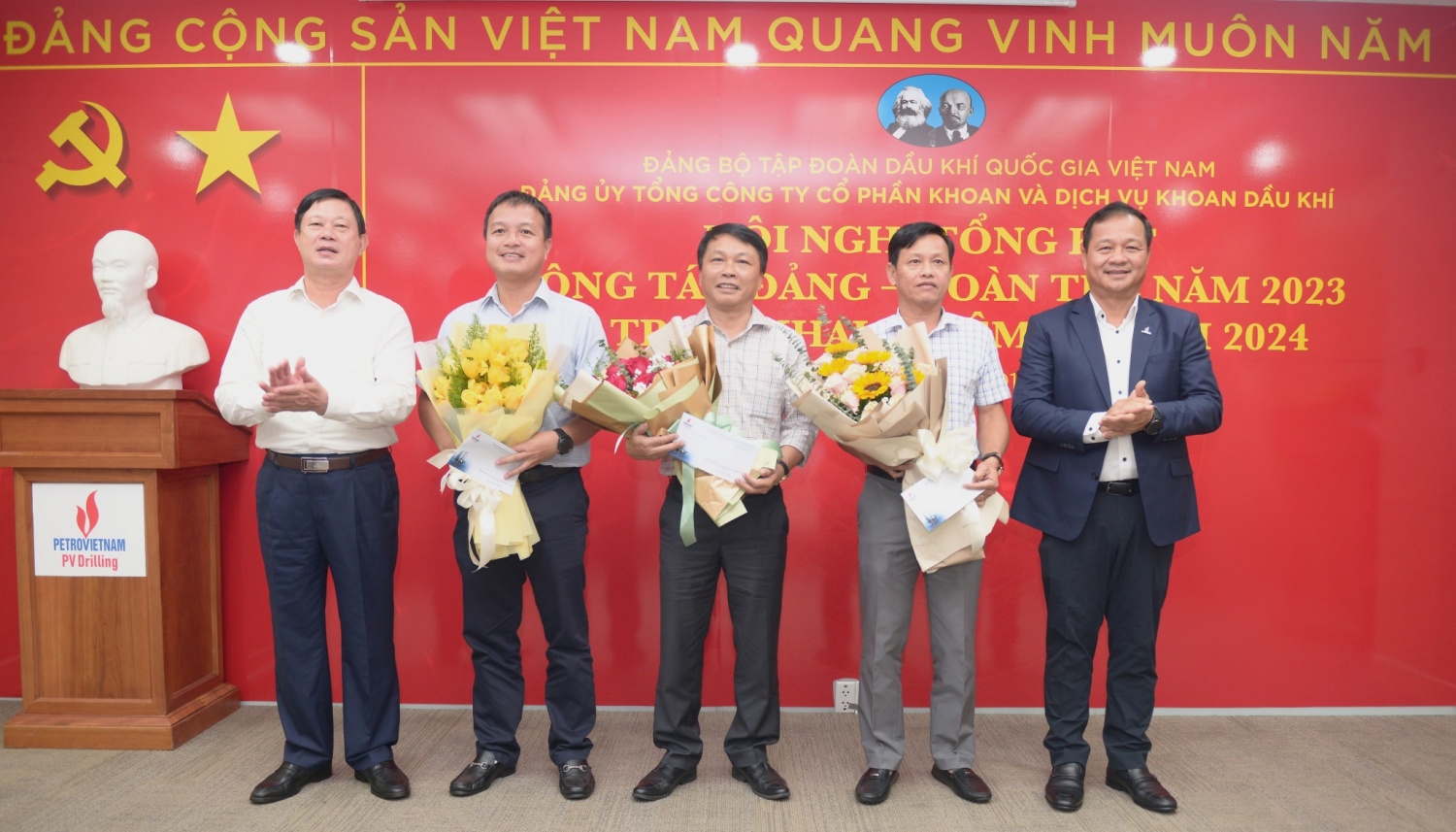 Đảng bộ PV Drilling đoàn kết, nhất trí, nỗ lực thực hiện thắng lợi nhiệm vụ chính trị trong năm 2024 Đảng bộ PV Drilling đoàn kết, nhất trí, nỗ lực thực hiện thắng lợi nhiệm vụ chính trị trong năm 2024
