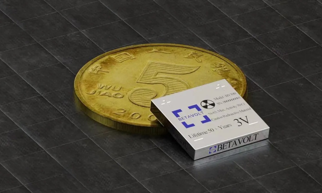 Pin hạt nhân Trung Quốc: cỡ đồng xu, chạy 50 năm không cần sạc