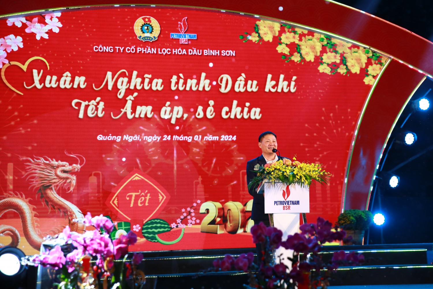 Ấm áp chương trình “Xuân nghĩa tình dầu khí năm 2024” do BSR tổ chức Ấm áp chương trình “Xuân nghĩa tình dầu khí năm 2024” do BSR tổ chức