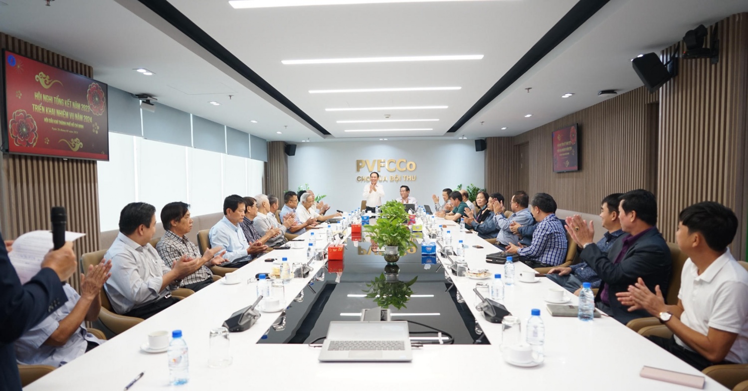 Hội Dầu khí TP Hồ Chí Minh tổng kết hoạt động năm 2023 và khai trương văn phòng Hội