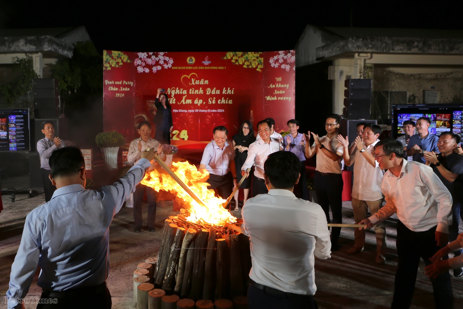 Ấm áp chương trình “Xuân nghĩa tình Dầu khí” trên công trường Nhà máy Nhiệt điện Sông Hậu 1