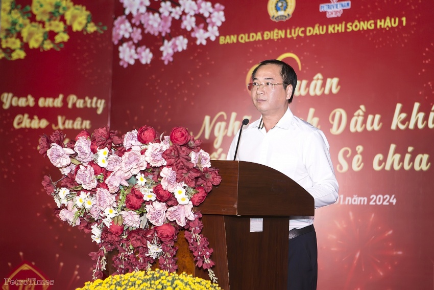 Ấm áp chương trình “Xuân nghĩa tình Dầu khí” trên công trường Nhà máy Nhiệt điện Sông Hậu 1