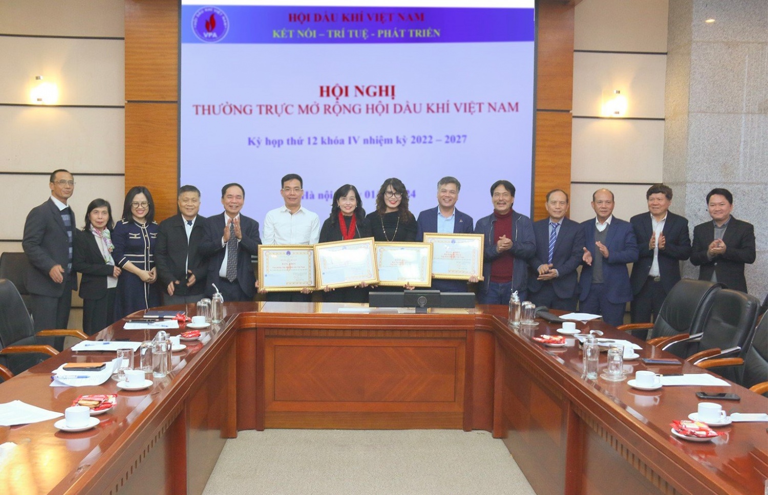 Hội Dầu khí Việt Nam tổ chức Hội nghị thường trực mở rộng lần thứ 12, khóa IV