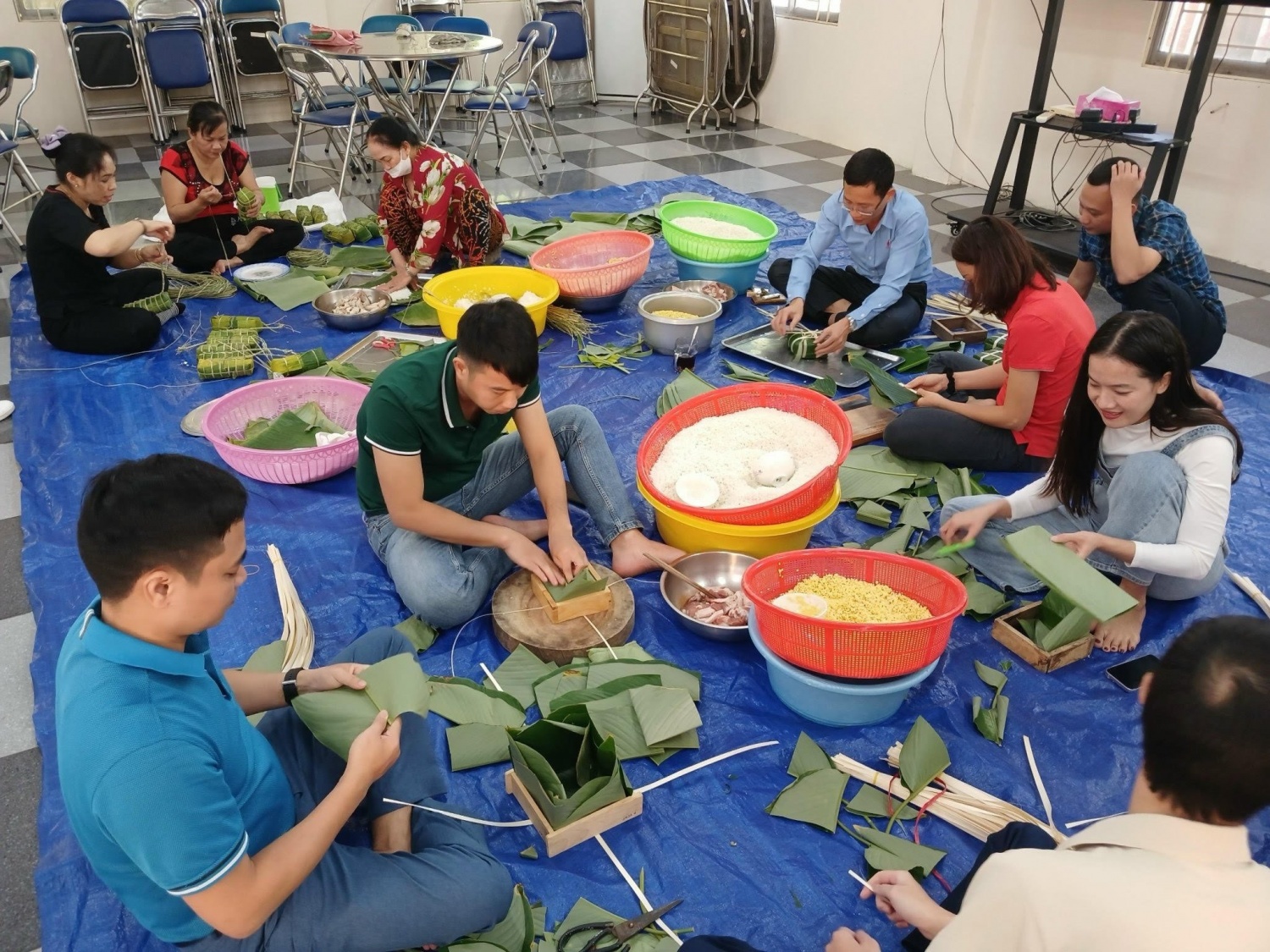 “Xuân nghĩa tình Dầu khí – Tết ấm áp sẻ chia” trên công trường NMNĐ Long Phú 1