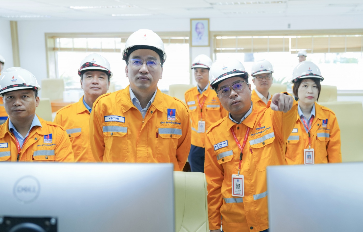 Lãnh đạo PV GAS tại GDC Phú Mỹ Lãnh đạo PV GAS tại GDC Phú Mỹ