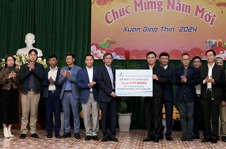 Xuân nghĩa tình, Tết sẻ chia của Người Dầu khí