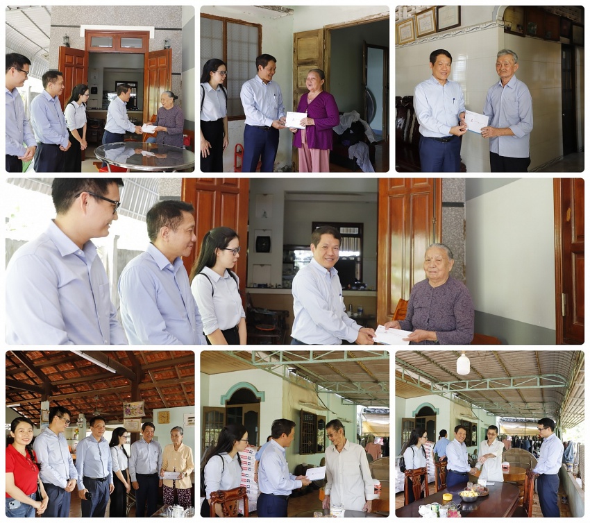 Đảng ủy PVU tổ chức giáo dục truyền thống lịch sử tại Địa đạo Long Phước, Bà Rịa - Vũng Tàu