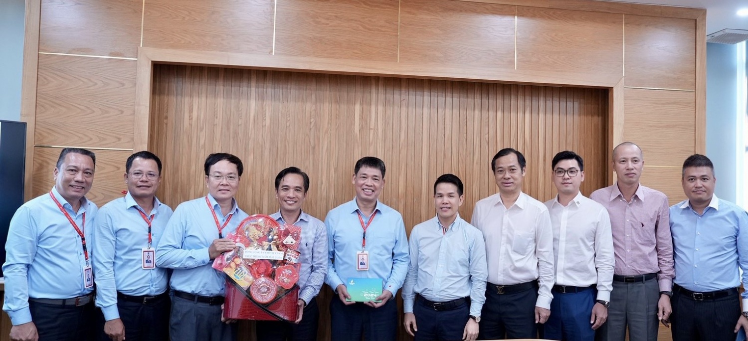 ãnh đạo PV GAS chúc Tết tại PV GAS SERVICES