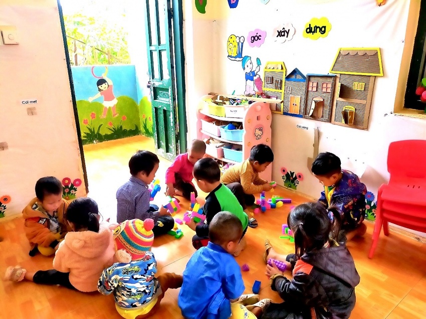 Đoàn Thanh niên PTSC Marine mang “Gấu bông và Áo ấm cho em” đến vùng cao