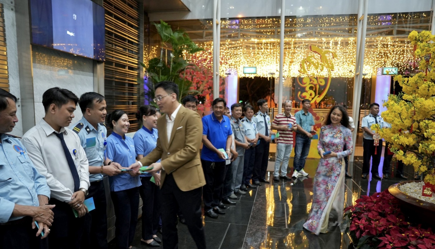 Ban lãnh đạo thăm và chúc Tết Trung tâm Điều độ khí Ban lãnh đạo thăm và chúc Tết Trung tâm Điều độ khí