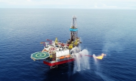 Giàn PV DRILLING VI hoàn thành chiến dịch khoan cho khách hàng SK Earthon