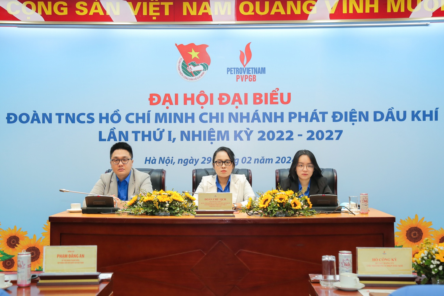 Đoàn Thanh niên PVPGB tổ chức thành công Đại hội đại biểu lần thứ I nhiệm kỳ 2022-2027 Đoàn Thanh niên PVPGB tổ chức thành công Đại hội đại biểu lần thứ I nhiệm kỳ 2022-2027