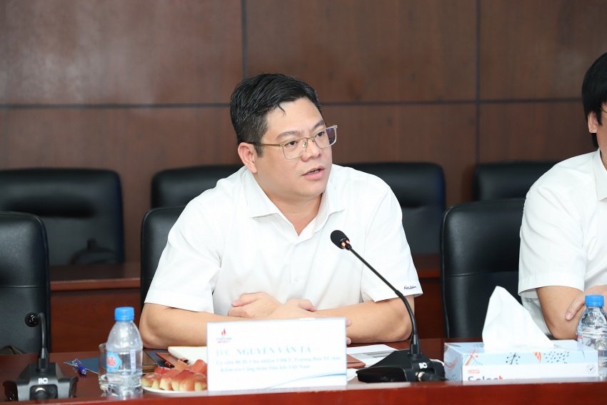 Công đoàn Dầu khí Việt Nam đến thăm và làm việc với Trường Đại học Dầu khí Việt Nam