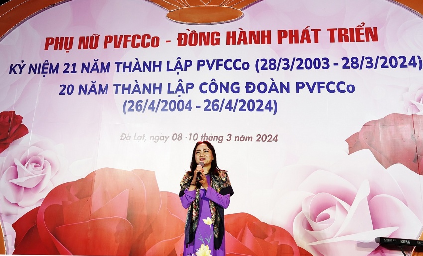 Sôi nổi và ý nghĩa chương trình “Phụ nữ PVFCCo – Đồng hành phát triển”