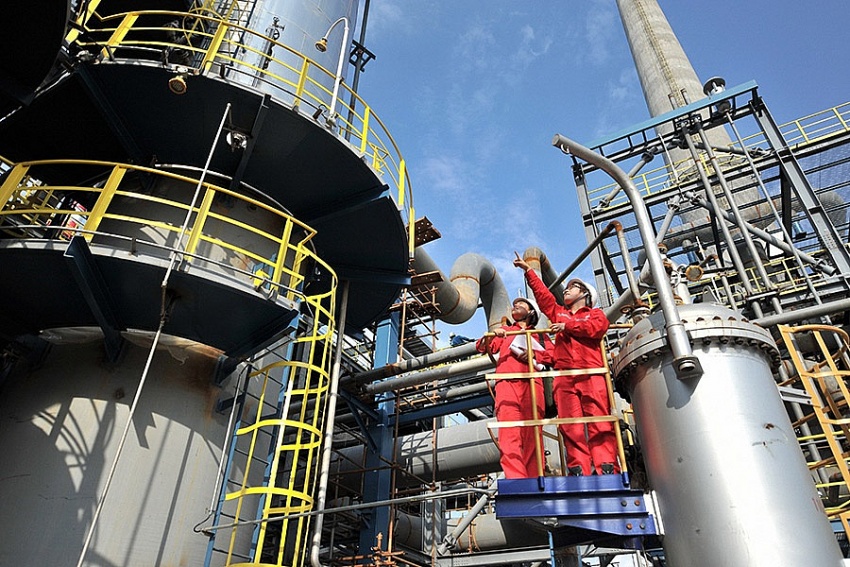 Sinopec bắt đầu khai thác tại mỏ khí khổng lồ