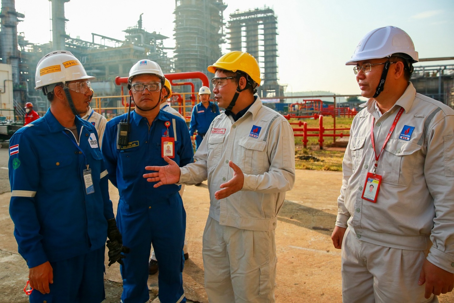 Bàn giao cụm phân xưởng RFCC cho nhà thầu để BDTT lần thứ 5