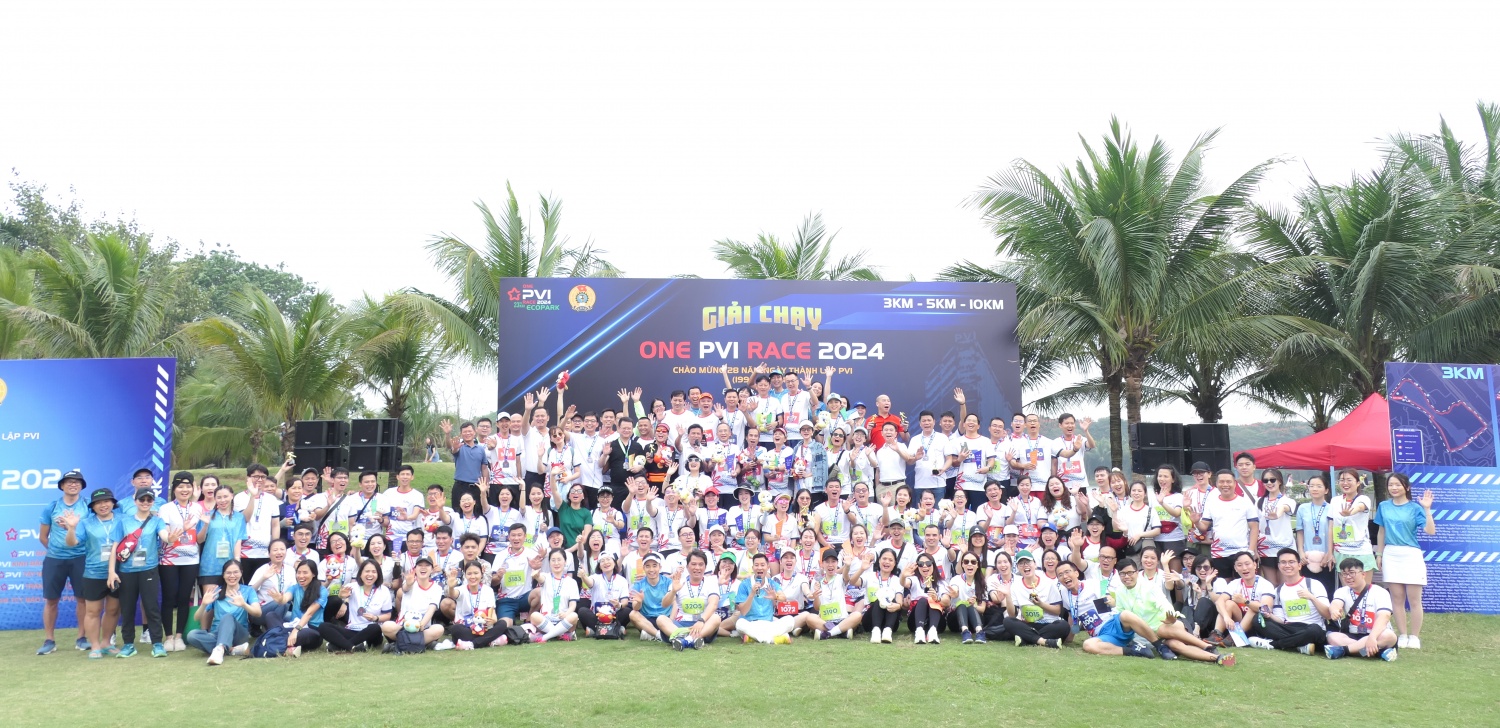 Sôi nổi giải chạy One PVI Race 2024 Sôi nổi giải chạy One PVI Race 2024