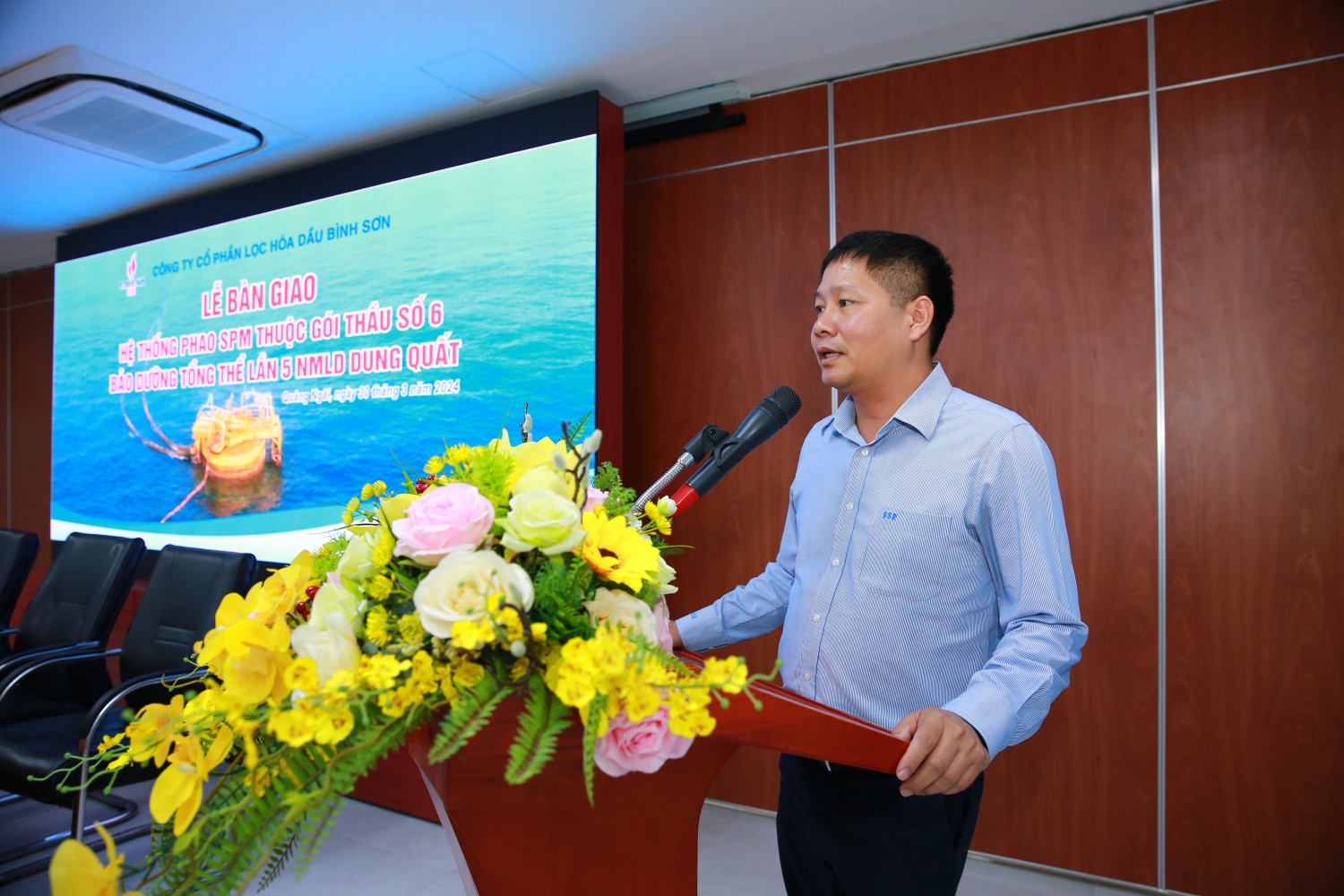 BSR hoàn thành gói thầu số 6 - bảo dưỡng hệ thống Phao rót dầu SPM BSR hoàn thành gói thầu số 6 - bảo dưỡng hệ thống Phao rót dầu SPM
