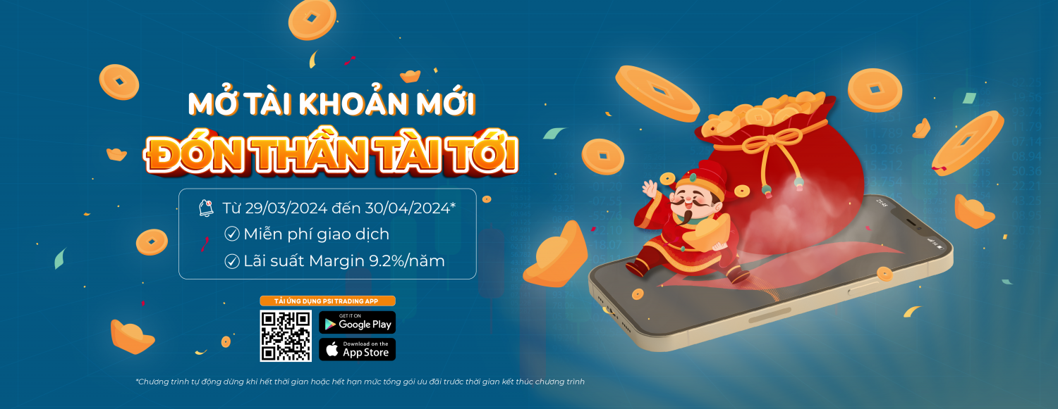 PSI triển khai chương trình “Mở tài khoản mới – Đón thần tài tới”