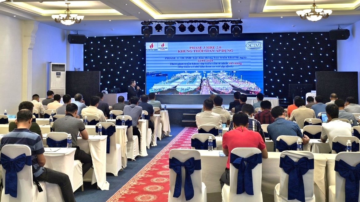 PVMR tổ chức thành công Hội thảo về Chương trình SIRE 2.0 của OCIMF