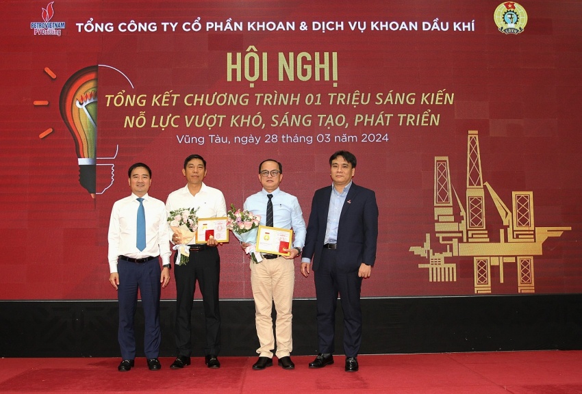 Công đoàn PV Drilling tổng kết chương trình “01 triệu sáng kiến” và phát động thi đua “Sáng tạo Dầu Khí Công đoàn PV Drilling tổng kết chương trình “01 triệu sáng kiến” và phát động thi đua “Sáng tạo Dầu khí