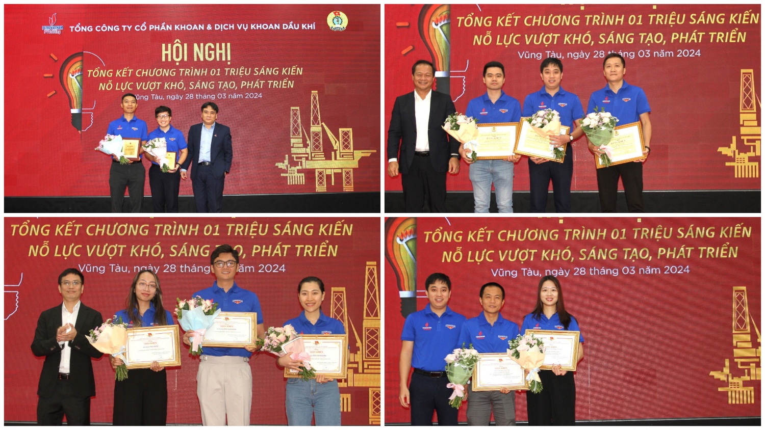 Công đoàn PV Drilling tổng kết chương trình “01 triệu sáng kiến” và phát động thi đua “Sáng tạo Dầu khí" Công đoàn PV Drilling tổng kết chương trình “01 triệu sáng kiến” và phát động thi đua “Sáng tạo Dầu khí"