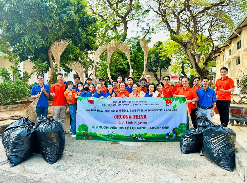 Tuổi trẻ Vietsovpetro: Sôi nổi các hoạt động Tháng Thanh niên năm 2024