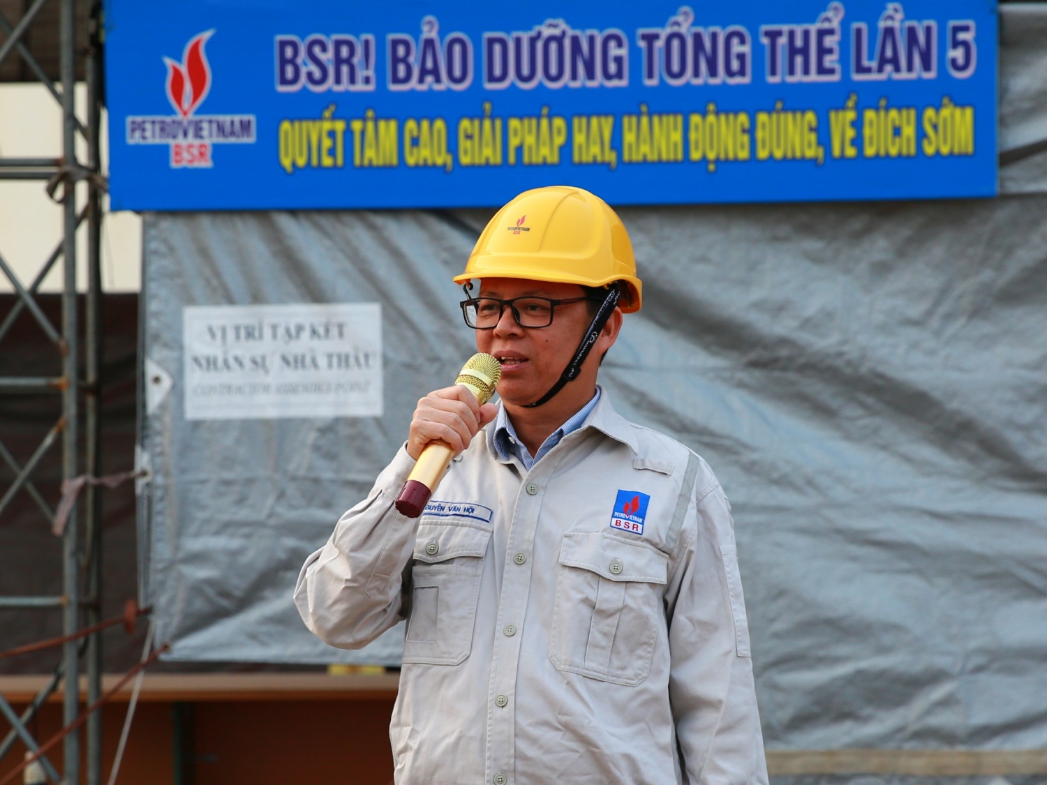 BSR nhận bàn giao gói thầu số 4 - Đường ống nước biển làm mát BSR nhận bàn giao gói thầu số 4 - Đường ống nước biển làm mát