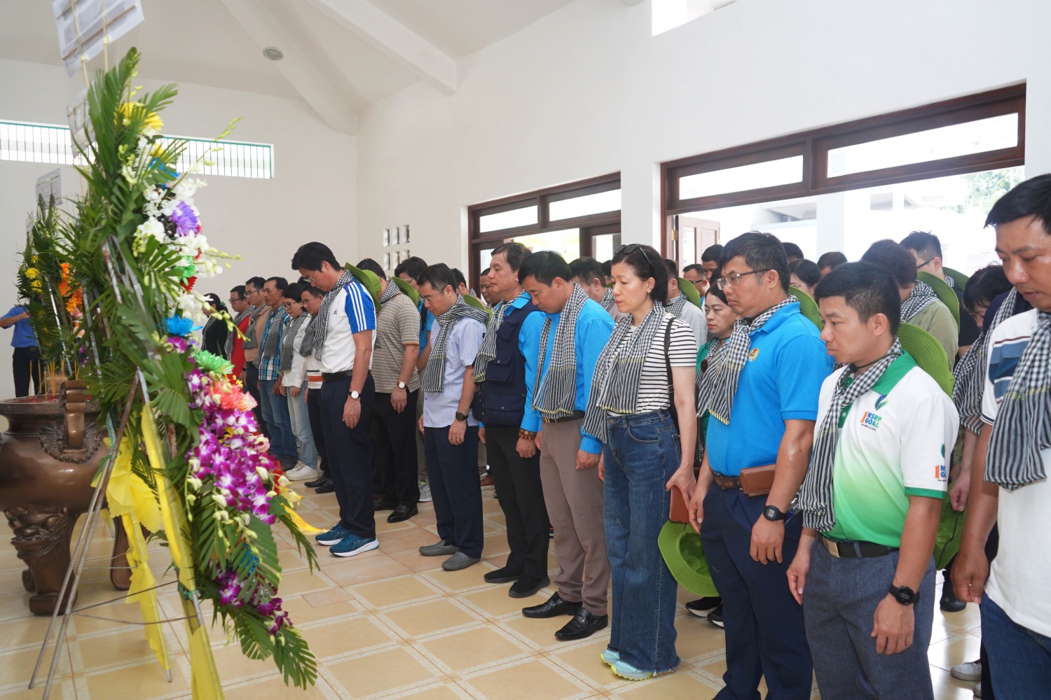 Công đoàn Dầu khí Việt Nam về nguồn tại tỉnh Tây Ninh