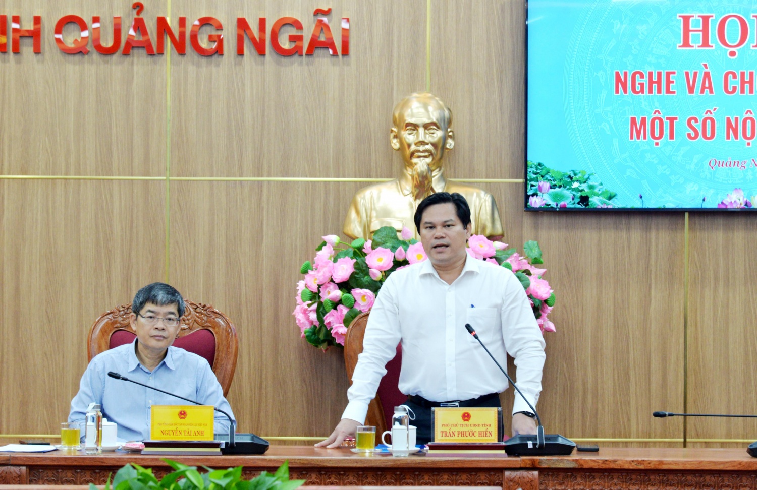 Giải quyết vướng mắc trong giải phóng mặt bằng dự án Trung tâm Điện khí miền Trung – Địa điểm Trung tâm Điện lực Dung Quất Giải quyết vướng mắc trong giải phóng mặt bằng dự án Trung tâm Điện khí miền Trung – Địa điểm Trung tâm Điện lực Dung Quất
