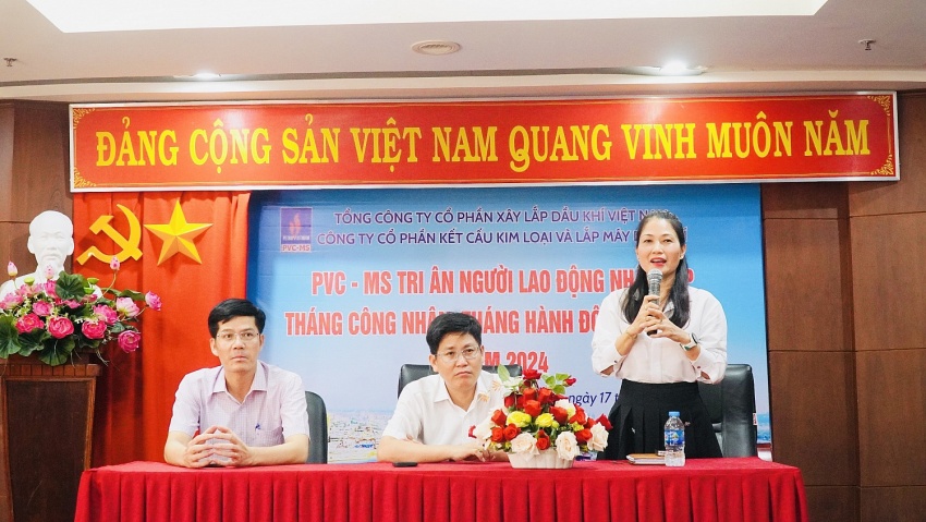 PVC-MS tổ chức “Gặp mặt tri ân người lao động” năm 2024