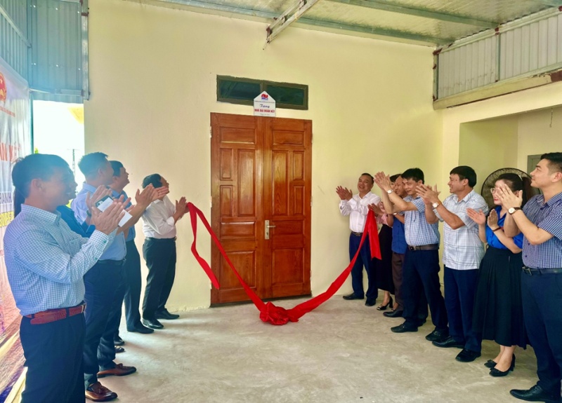Xí nghiệp Khai thác Dầu khí trao nhà Đại đoàn kết tại Quảng Xương, Thanh Hóa