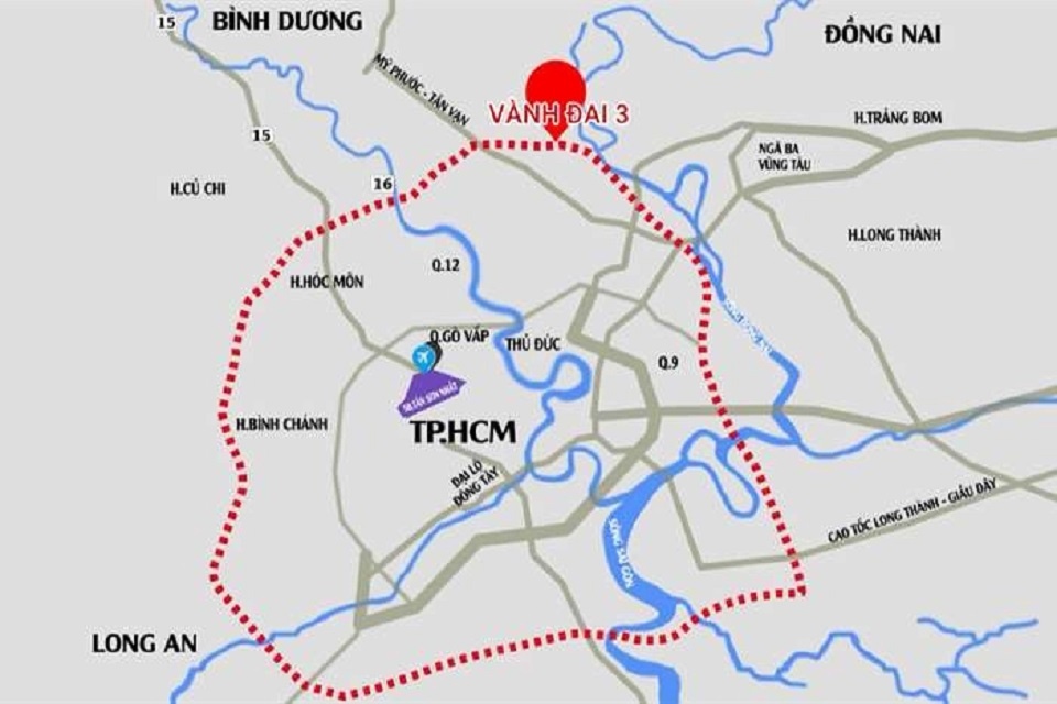 TP HCM: Khởi công nút giao Tân Vạn trên Vành đai 3