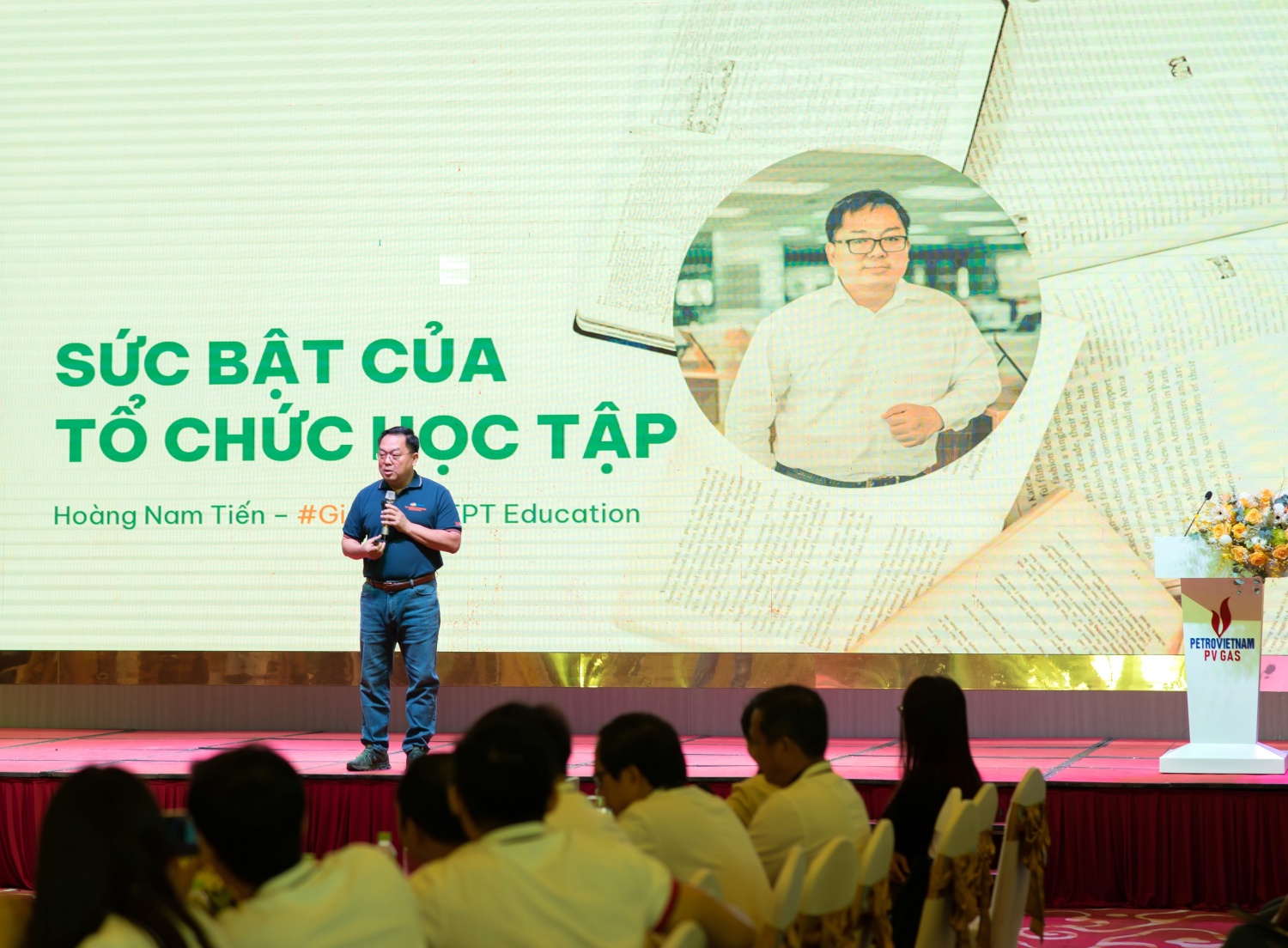 Diễn giả Hoàng Nam Tiến - Phó Chủ tịch Hội đồng trường Đại học FPT