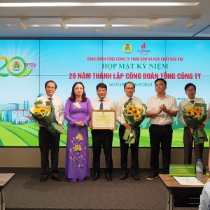 Công đoàn PVFCCo tổ chức lễ kỷ niệm 20 năm đồng hành phát triển
