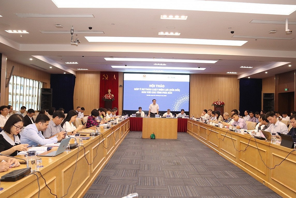 Bộ Công Thương tổ chức Hội thảo góp ý Dự thảo Luật Điện lực (sửa đổi) khu vực phía Bắc