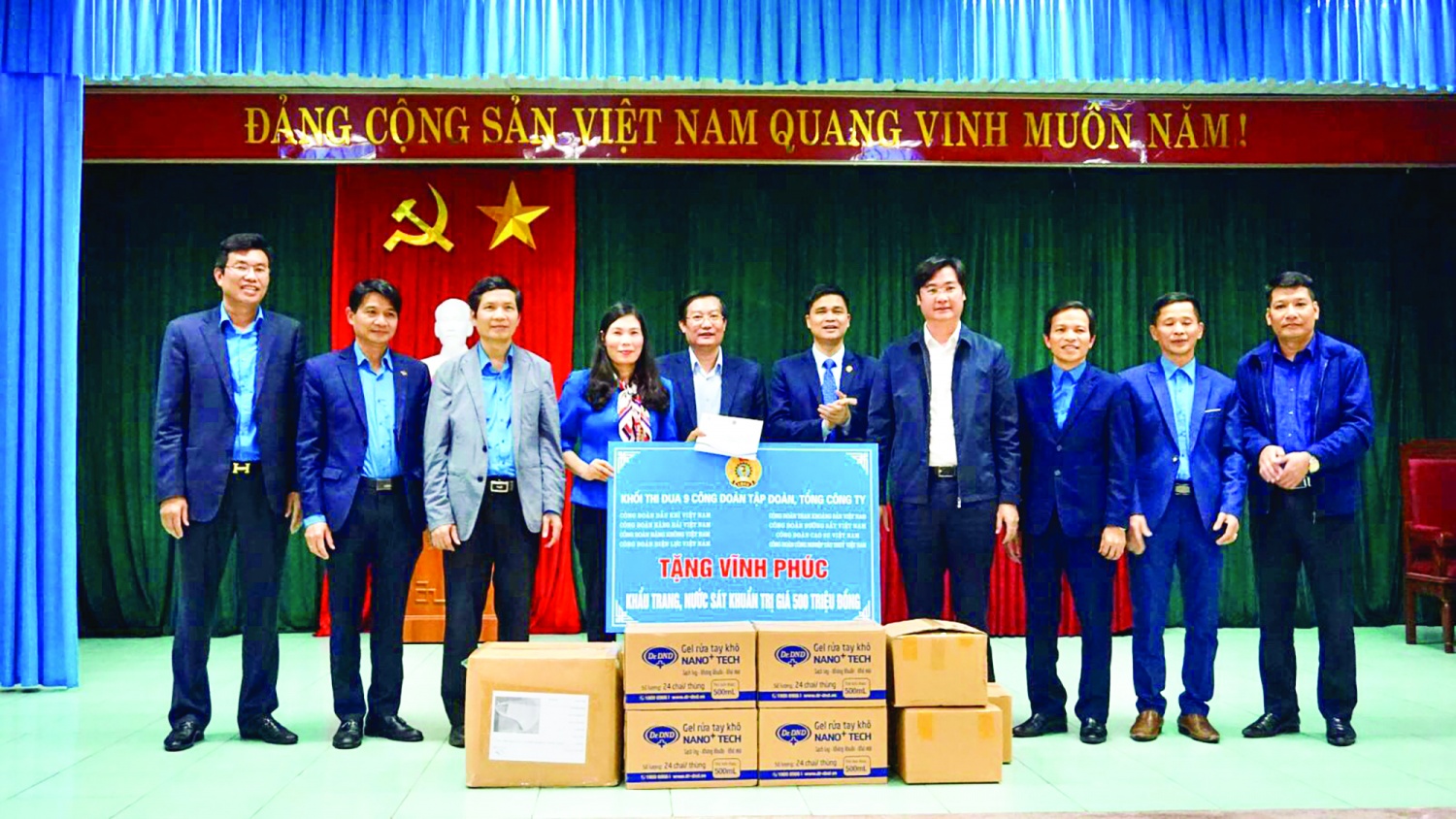 Công đoàn Dầu khí Việt Nam quyết tâm đưa Nghị quyết Đại hội XIII Công đoàn Việt Nam vào thực tiễn Công đoàn Dầu khí Việt Nam quyết tâm đưa Nghị quyết Đại hội XIII Công đoàn Việt Nam vào thực tiễn