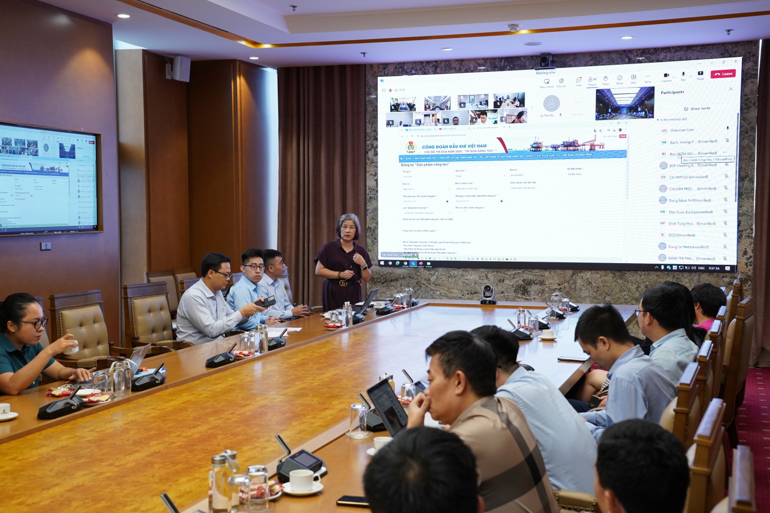 CĐ DKVN tiến tới triển khai ứng dụng phần mềm quản lý sáng kiến, thúc đẩy thi đua “Đổi mới sáng tạo Dầu khí”