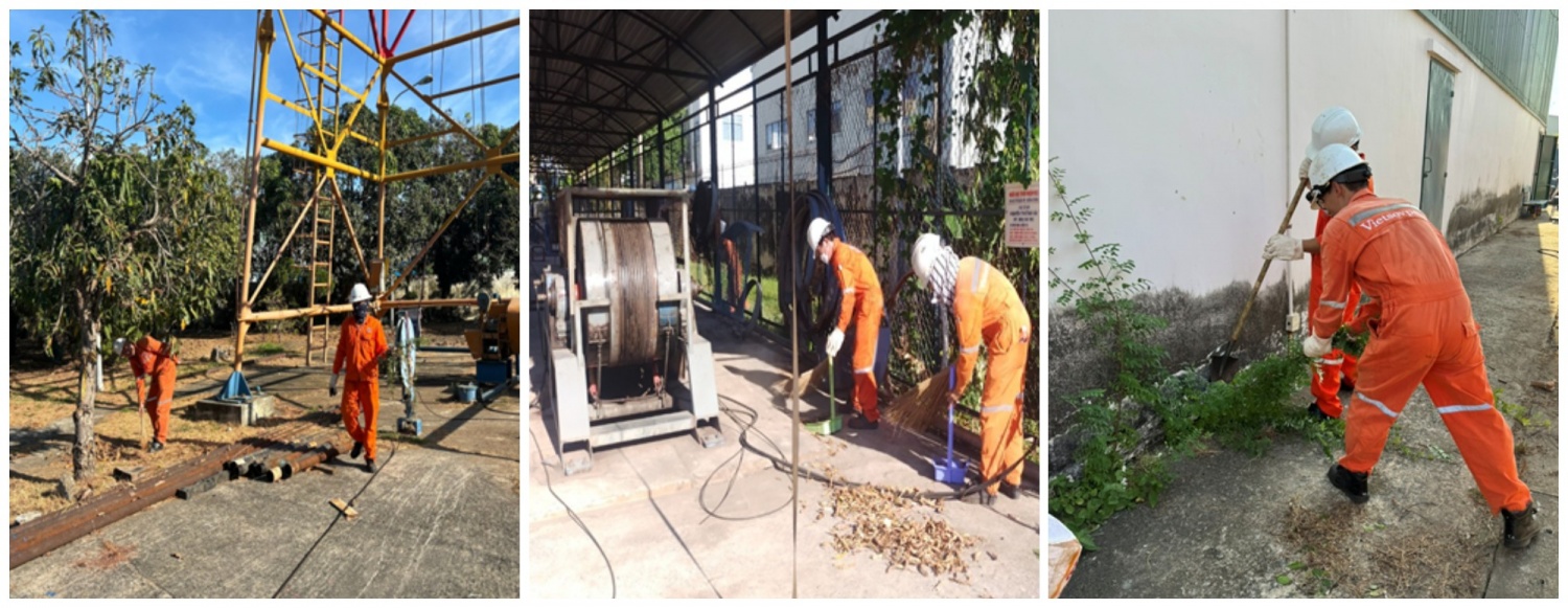 Xí nghiệp Địa vật lý giếng khoan hưởng ứng Tháng hành động về ATVSLĐ, Tháng Công nhân 2024
