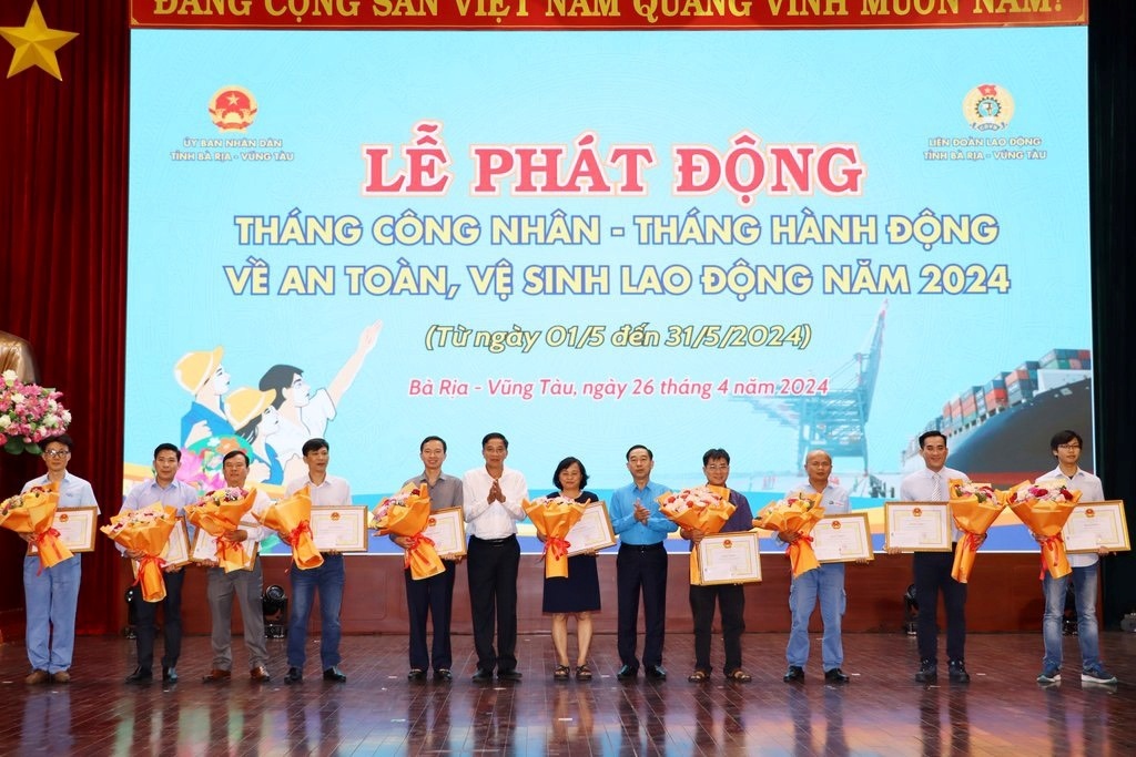 PV GAS SE nằm trong số mười doanh nghiệp có thành tích xuất sắc trong công tác ATVSLĐ năm 2023