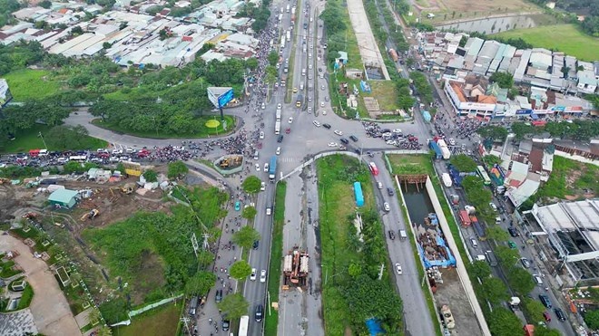 Dự kiến mở rộng đường huyết mạch cửa ngõ phía Nam TP HCM lên 60m