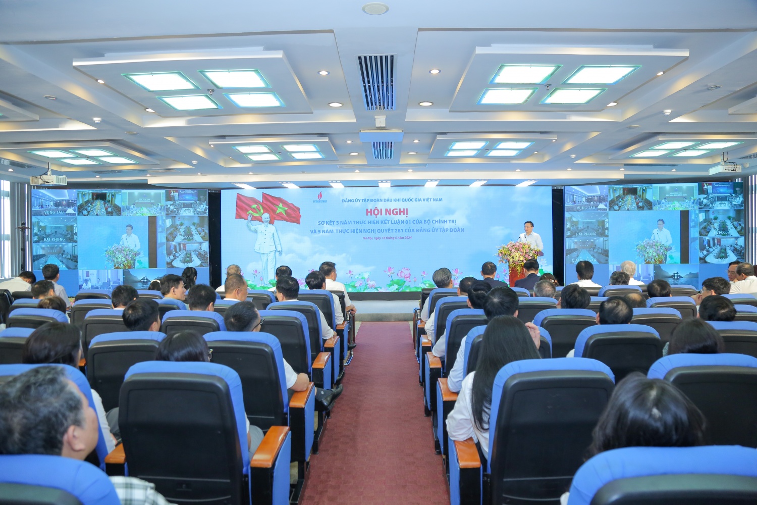 Đảng ủy Tập đoàn Dầu khí Quốc gia Việt Nam sơ kết 3 năm thực hiện Kết luận 01 của Bộ Chính trị