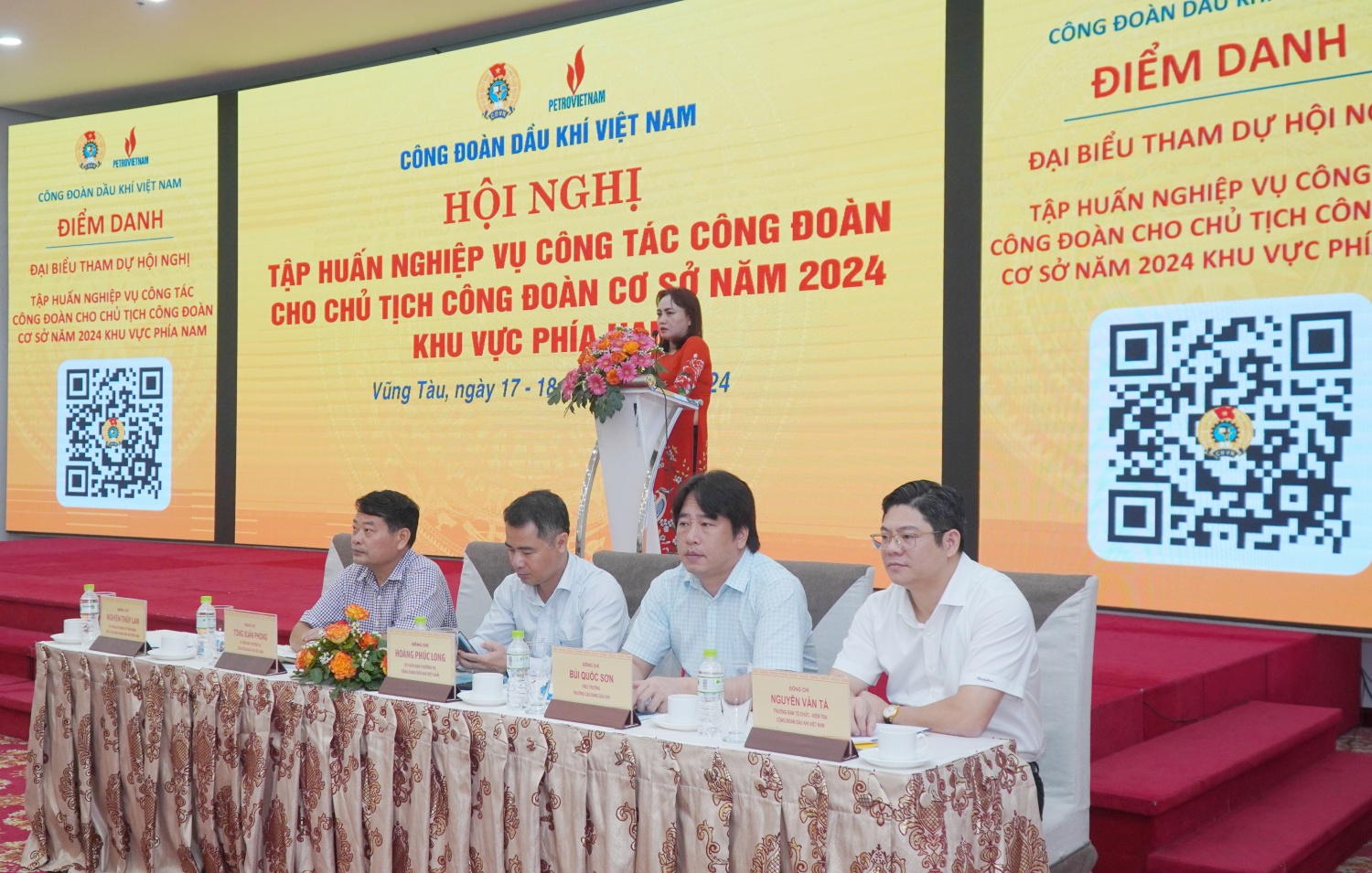 CĐ DKVN tổ chức tập huấn nghiệp vụ cho chủ tịch công đoàn cơ sở năm 2024 khu vực phía Nam
